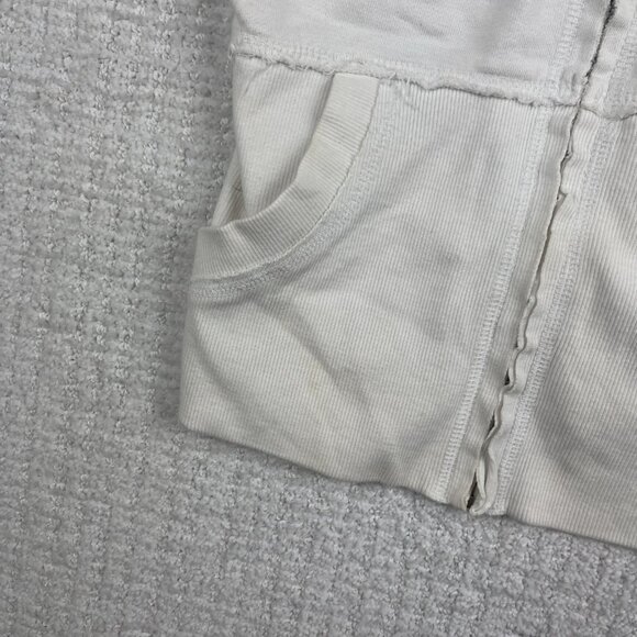 Aritzia TALULA Ladies Sleeveless Hoodie White Size Small Read** - Picture 8 of 16